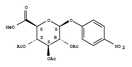 (4-硝基苯基)-2,3,4-三-O-乙?；?Β-D-葡萄糖苷酸甲酯